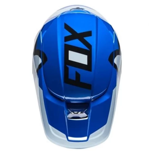 Casca Fox V1 Lux ECE Albastru XXL, 4, nordicamoto.ro