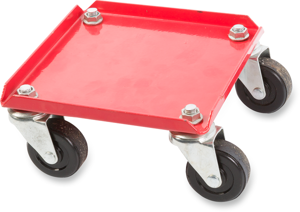 Sled Dolly Kit Red, Powder-coated -0