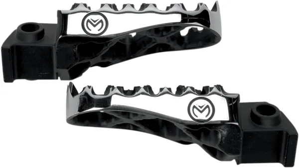MOOSE RACING Hybrid Footpegs Black -0