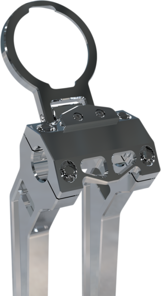 Gauge Mount For Performance Risers Black, Anodized, 1, nordicamoto.ro