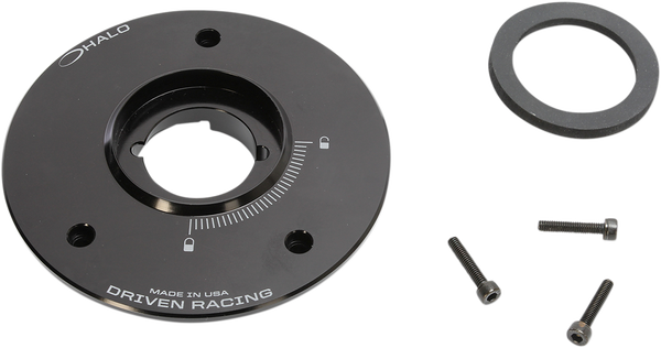 Halo Fuel Cap Base Black, 1, nordicamoto.ro
