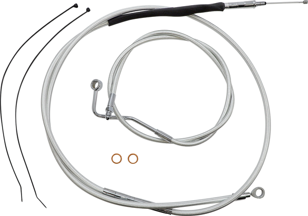 Sterling Chromite Ii® Designer Handlebar Installation Kit Silver, 4, nordicamoto.ro