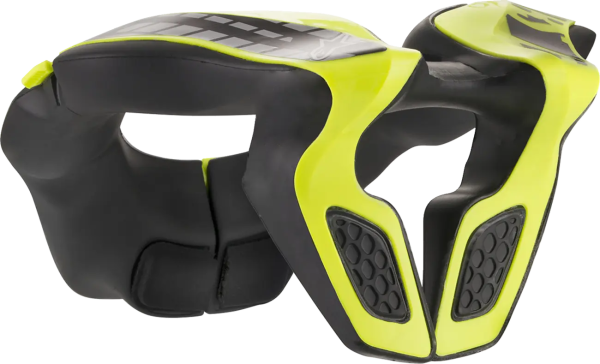 Protecție Gât Copii Alpinestar Black Yellow Fluo-1