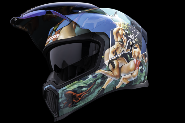 Airflite Pleasuredome4 Helmet Blue -3