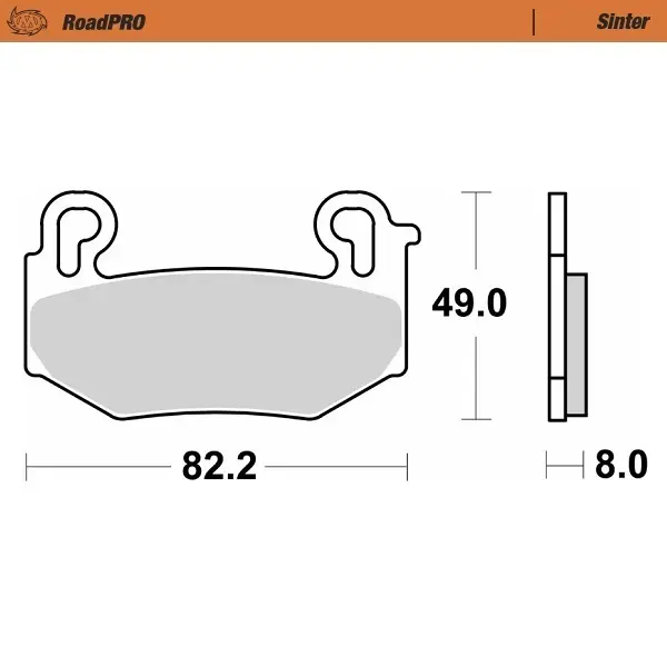 Roadpro Sinder Brake Pad Front -e54cab8f6b014e8258060dae6f8a34e2.webp