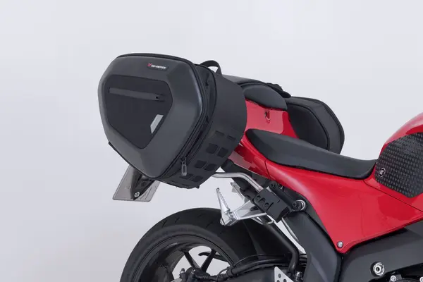 Pro Blaze H Saddlebag Set With Edge Protection & Heat Guard Black -2