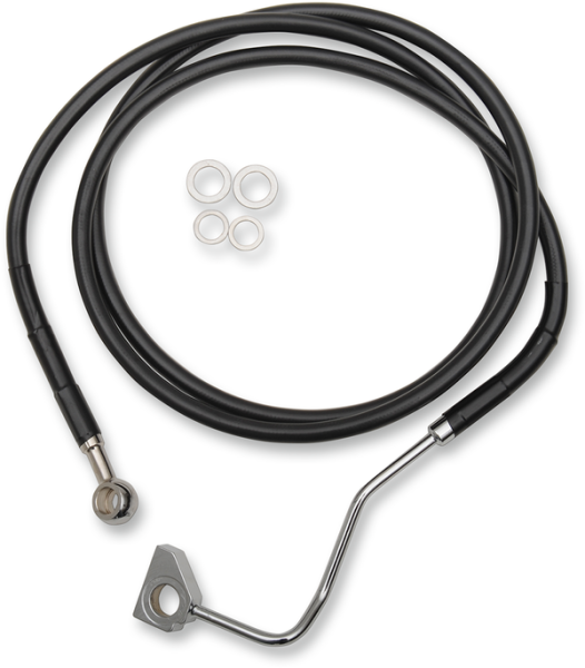 Stainless Steel Brake Line Kit Black, 3, nordicamoto.ro