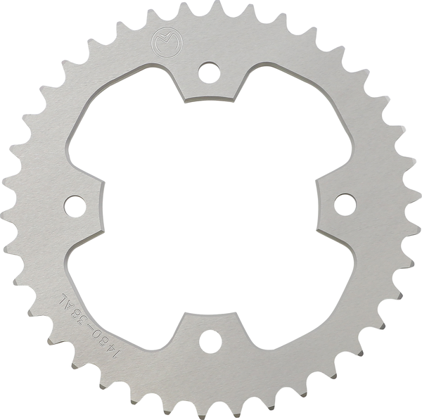 MOOSE RACING Aluminum Rear Sprocket Atv Silver -2