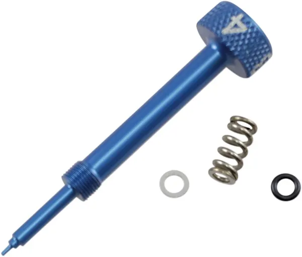 MOOSE RACING Fuel Mixture Screw By Zip-ty Blue 