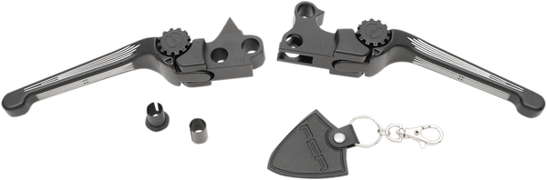 Anthem Adjustable Lever Set For Harley Models Black, 1, nordicamoto.ro
