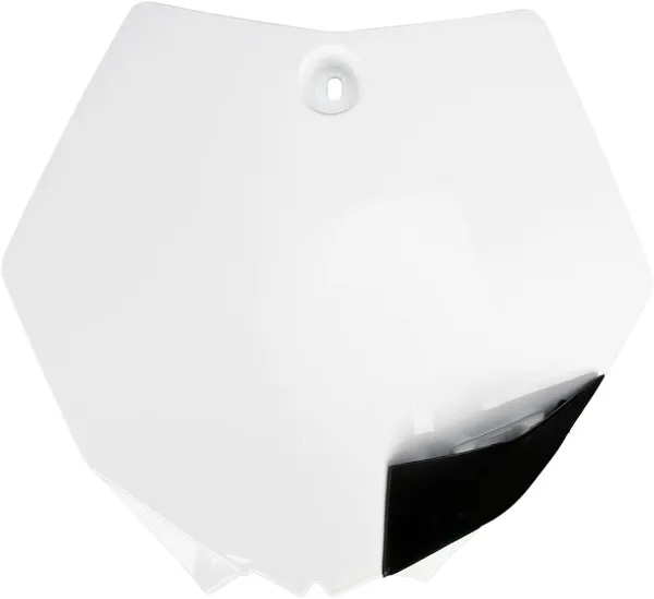 Replacement Front Number Plate White