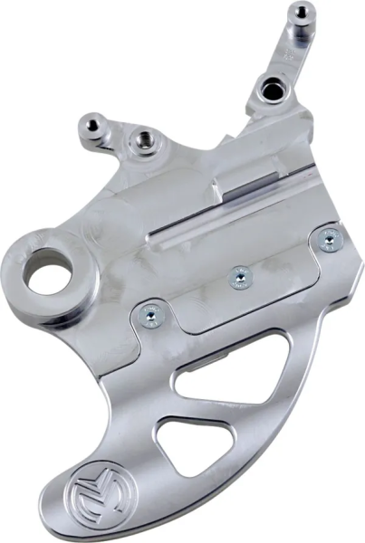 MOOSE RACING Pro Shark Fin Disc Protector With Brake Carrier Silver -2