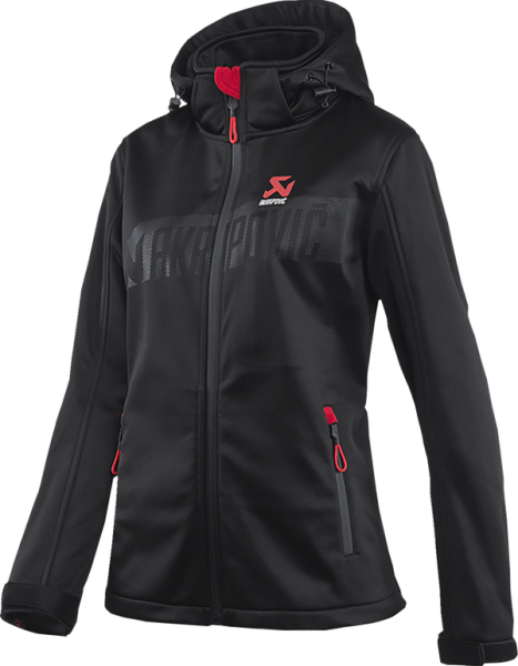 Women's Corpo Soft Shell Jacket Red, Black -2