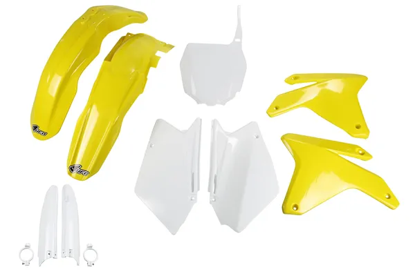 Full Body Replacement Plastic Kit White, Yellow