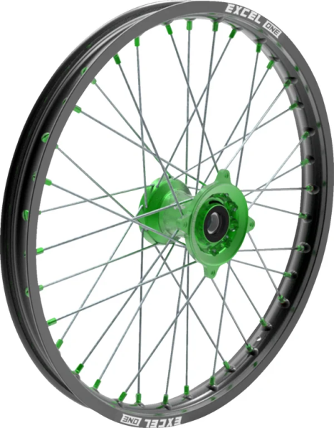 Sport Mx-en Wheel Black, Green, Silver, 1, nordicamoto.ro
