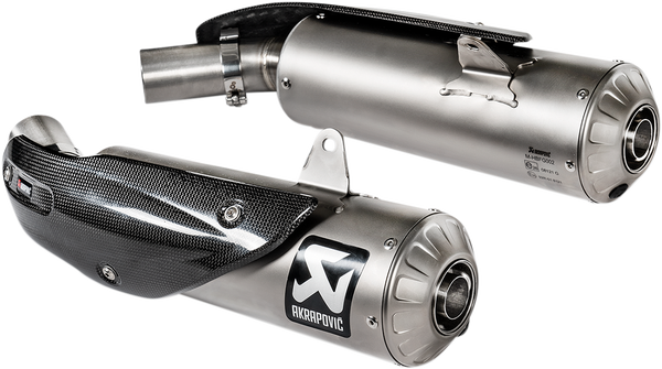 Titanium Slip-on Line Muffler Silver -1