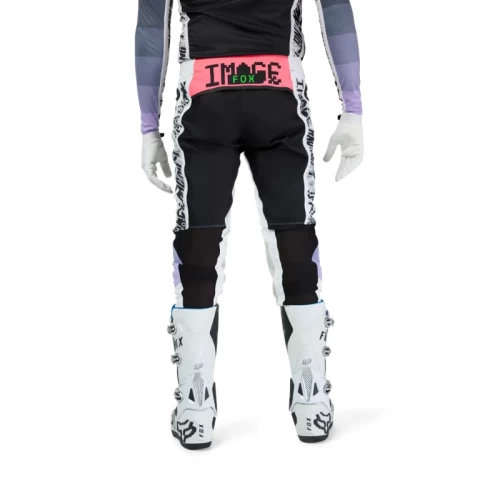Pantaloni Fox MX-Flexair Grid Negru/Mov 44, 13, nordicamoto.ro