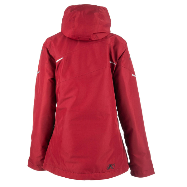 Geaca Dama Snowmobil Klim Allure Insulated Black - Fiery Coral-7