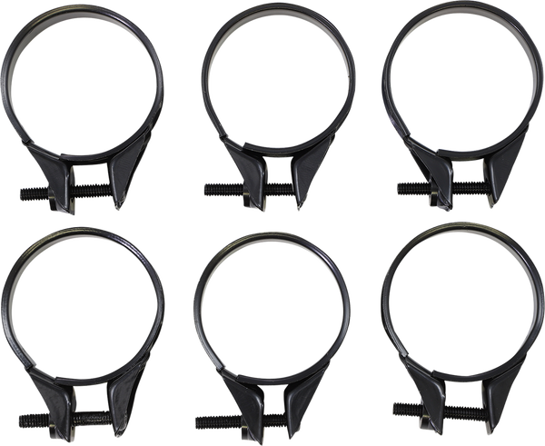 MOOSE RACING Oem Carburetor Clamps Black -0