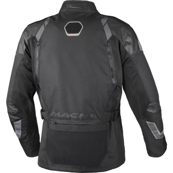Geaca textil impermeabila touring/adventure MACNA TOUROS M Maro/Gri/Negru, 7, nordicamoto.ro