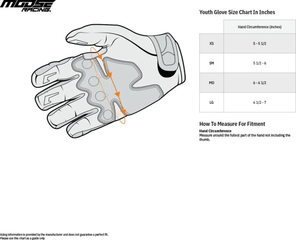 Manusi Copii Moose Racing SX1™ White-0