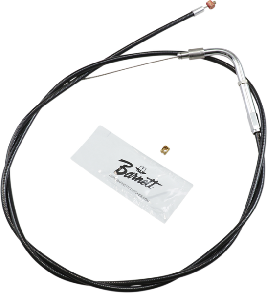 Black Vinyl Throttle/idle Cable Black +152 mm (6''), 1, nordicamoto.ro