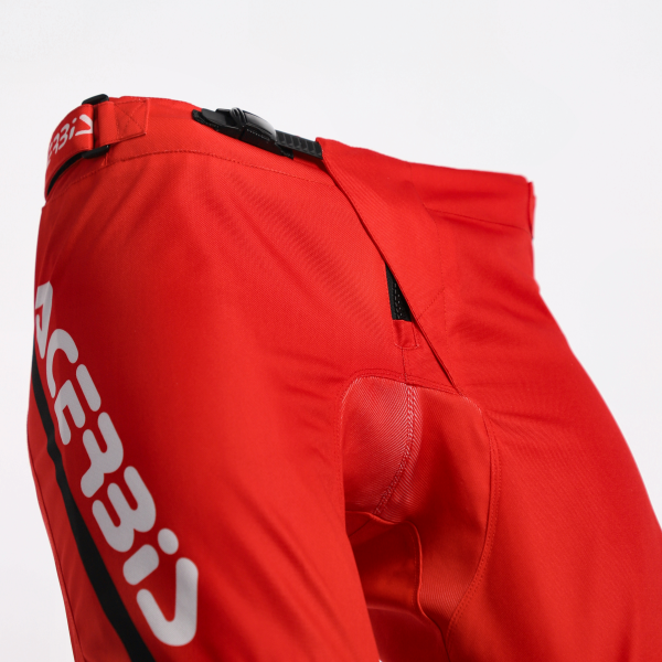 Pantaloni Acerbis Linear Lugo Rosu/Alb XXL-0
