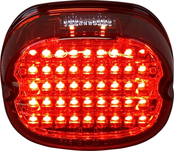Low Profile Led Taillight Red, 4, nordicamoto.ro