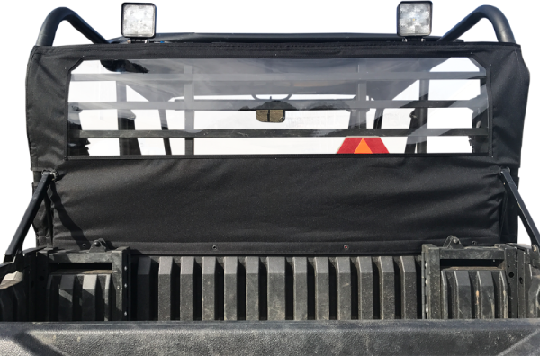 Parbriz spate Utv, negru, 1, nordicamoto.ro