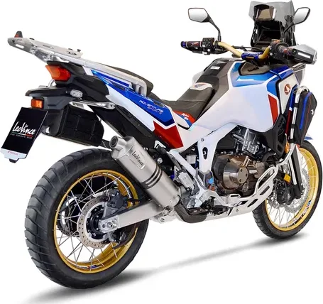 Tobă de eșapament LeoVince LV One Evo Slip-On pentru Honda CRF1100L Africa Twin / Adventure Sports (2024-2026), 4, nordicamoto.ro