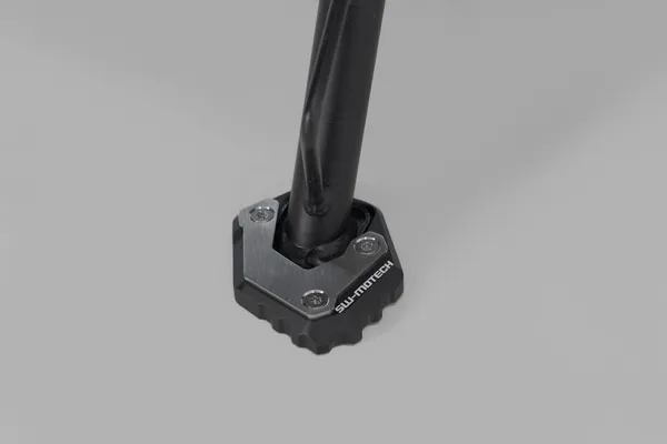 Sidestand Foot Extension Black, Silver -0