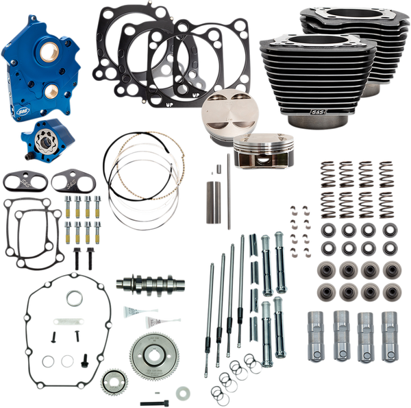 128(r) Power Package Engine Performance Kit Black, 1, nordicamoto.ro