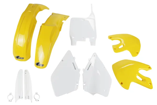 Full Body Replacement Plastic Kit White, Yellow