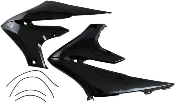 Replacement Radiator Shrouds Black