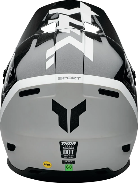 Casca Thor Reflex Sport Riot Mips White/Black-2