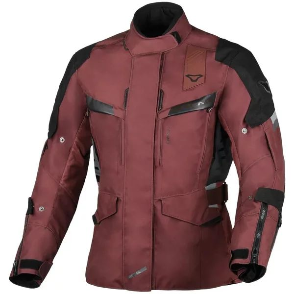 Geaca de dama textil impermeabila touring MACNA ZASTRA XS Gri deschis/Gri inchis/Negru, 5, nordicamoto.ro
