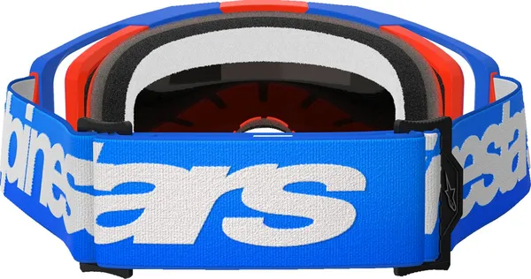 Alpinestars Vision 8 Wordmark Goggle Orange, Blue -0