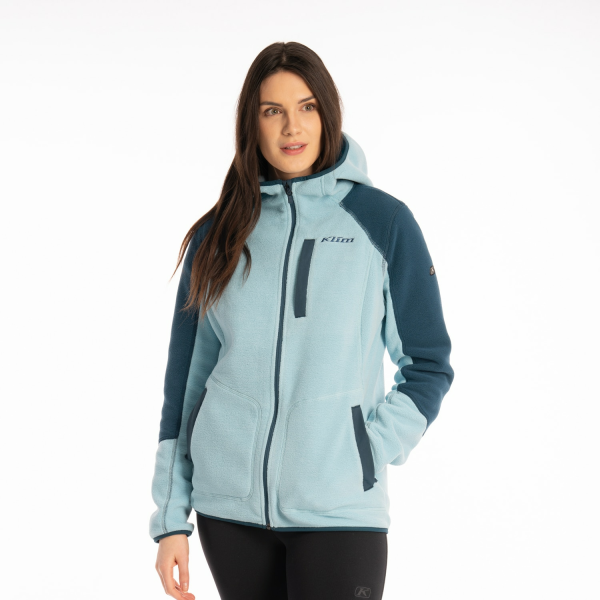 Hanorac Dama Klim Darby Canyon Fleece Milky Blue - Reflecting Pond-e69e447c5f08c1b35ecba9c5fda46d73.webp