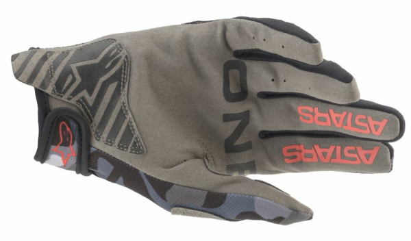 Manusi Alpinestars Radar Glove 2021 Negru/Camo/Rosu-0