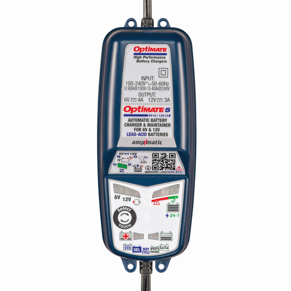 Optimate 5 6v/12v Blue, 2, nordicamoto.ro