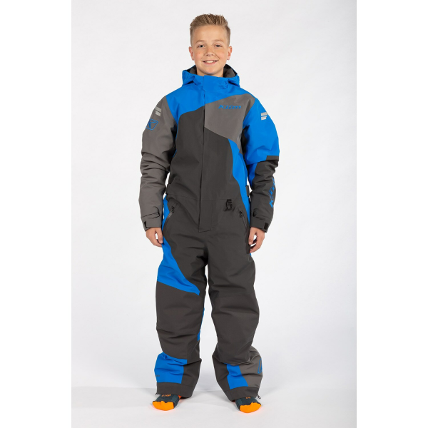 Combinezon Snowmobil Copii Klim Railslide Insulated Asphalt - Black-0