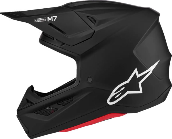 Casca Alpinestars S-M7 Blaster Solid Negru Mat XS, 6, nordicamoto.ro