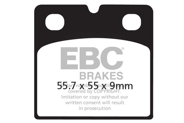 Vee Semi-sintered Brake Pads, 2, nordicamoto.ro