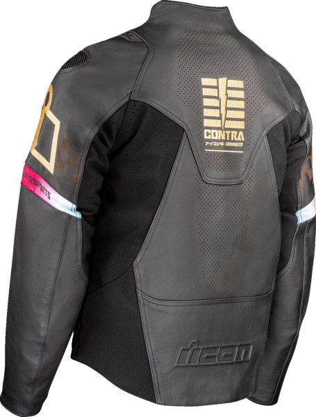 ICON Contra3 Rizz Rizz Jacket Black -1