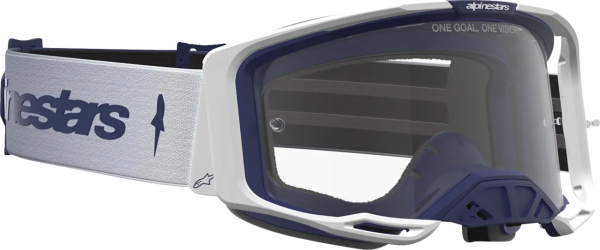 Vision 8 Amber Goggle White, Blue, 3, nordicamoto.ro