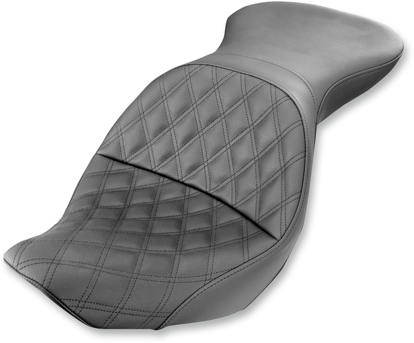 Explorer Lattice Stitch Seat Black, 1, nordicamoto.ro