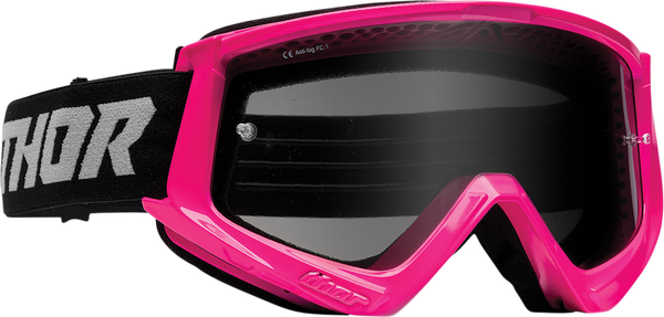 Combat Sand Racer Goggles Hi-vis, Pink, Gray 