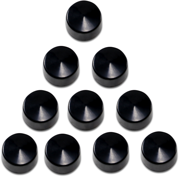 Bolt Cover Kits Black, 1, nordicamoto.ro