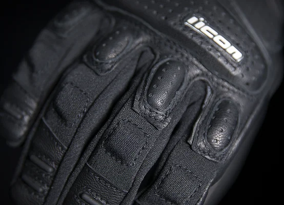 Manusi Piele Icon Superduty™ Black/White-5