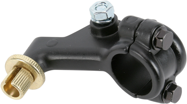Two-piece Black Lever Holder Black, 1, nordicamoto.ro